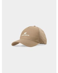 BASEBALL CAP U266 LIGHT BROWN