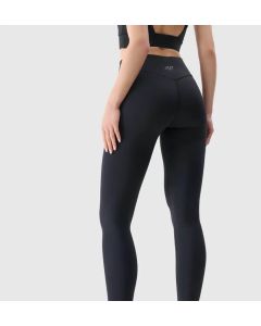 กางเกงเลกกิ้งรัดรูปสีดำ 4F รุ่น TIGHTS FNK F307 DEEP BLACK COLOR WOMEN'S
