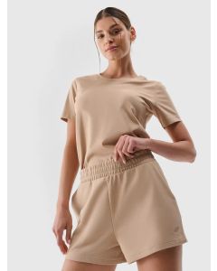 การเกงขาสั้นผู้หญิงสีเบจ 4F รุ่น SHORTS CAS F542 BEIGE COLOR WOMEN'S
