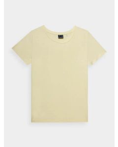 4F WOMEN TSHIRT F1267  LIGHT LEMON