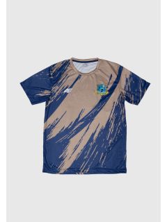 4F x PUFC FANWEAR SHIRT AmberGold-Navy-Blue color 