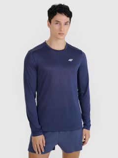 เสื้อแขนยาวชาย 4F รุ่น 4F LONGSLEEVE FNK M326 ANTHRACITE COLOR MEN'S