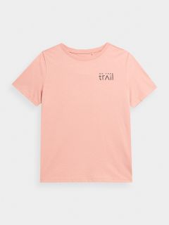 เสื้อยืดคอกลม 4F รุ่น TSHIRT F0897 PINK