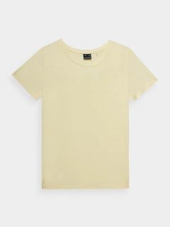 4F WOMEN TSHIRT F1267  LIGHT LEMON