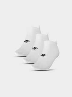 4F SOCKS FNK M203 (3pack)  WHITE COLOR MEN'S
