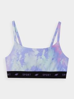 SPORT BRA F113 LIGHT VIOLET ALLOVER