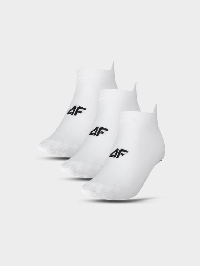 4F SOCKS FNK F202 (3pack) WHITE COLOR WOMEN'S