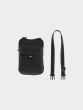 กระเป๋าคาดคอแบบชาย-หญิง สีดำ 4F  รุ่น 4F POUCH U074 Unisex Neck Bag  Deep Black Color Unisex's