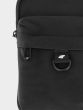 กระเป๋าคาดคอแบบชาย-หญิง สีดำ 4F  รุ่น 4F POUCH U074 Unisex Neck Bag  Deep Black Color Unisex's