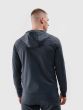 เสื้อแจ็คเก็ตมีฮู้ดสีเทาสำหรับผู้ชาย 4F รุ่น 4F SWEATSHIRT FNK M512 ANTHRACITE MELANGE COLOR MEN'S