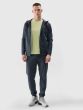เสื้อแจ็คเก็ตมีฮู้ดสีเทาสำหรับผู้ชาย 4F รุ่น 4F SWEATSHIRT FNK M512 ANTHRACITE MELANGE COLOR MEN'S