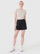 กางเกงขาสั้นผู้หญิงสีดำ 4F  รุ่น SHORTS CAS F542 DEEP BLACK COLOR WOMEN'S