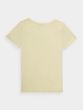 4F WOMEN TSHIRT F1267  LIGHT LEMON