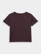 TSHIRT F1354 DARK BROWN