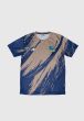 4F x PUFC FANWEAR SHIRT AmberGold-Navy-Blue color 