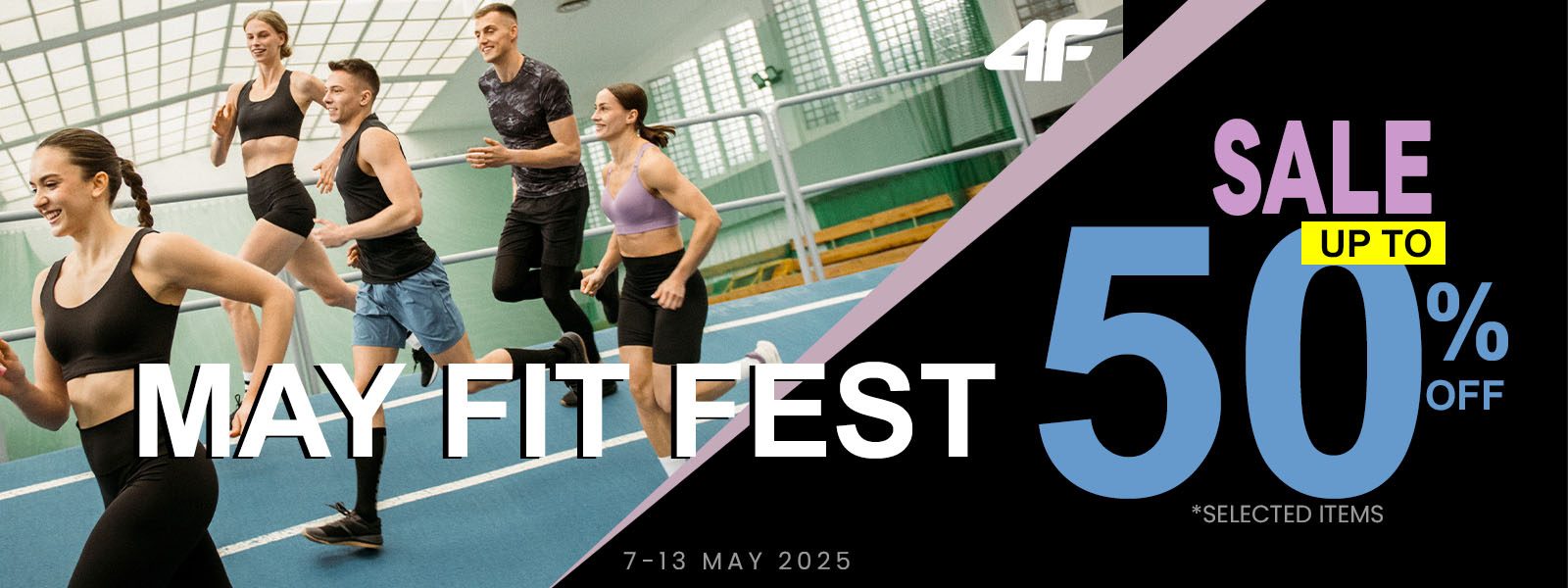 4F MAY FIT FEST PROMOTION 2025